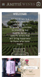 Mobile Screenshot of amitiewines.com